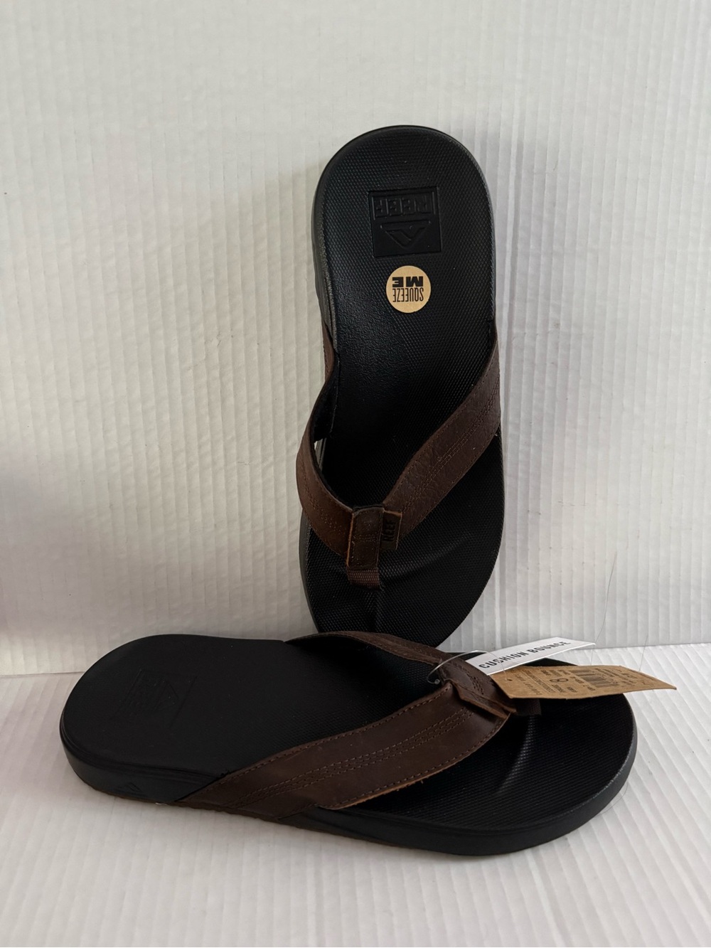 Reef Men's Brown   Flip Flops Cushion Phantom Size 8
